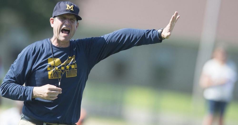 NCAA just playing catchup to Jim Harbaugh 2016 images