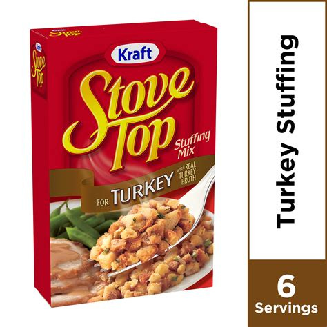 Kraft Stove Top Turkey Stuffing Mix, 6 oz Box - Walmart.com - Walmart.com