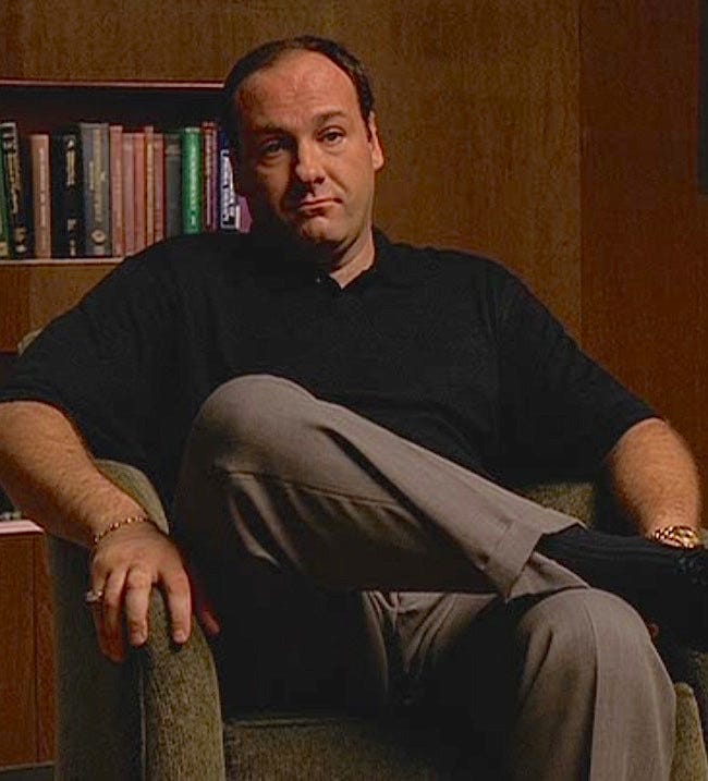 The Sopranos: Pilot Episode - Tony's Black Polo Shirt » BAMF Style
