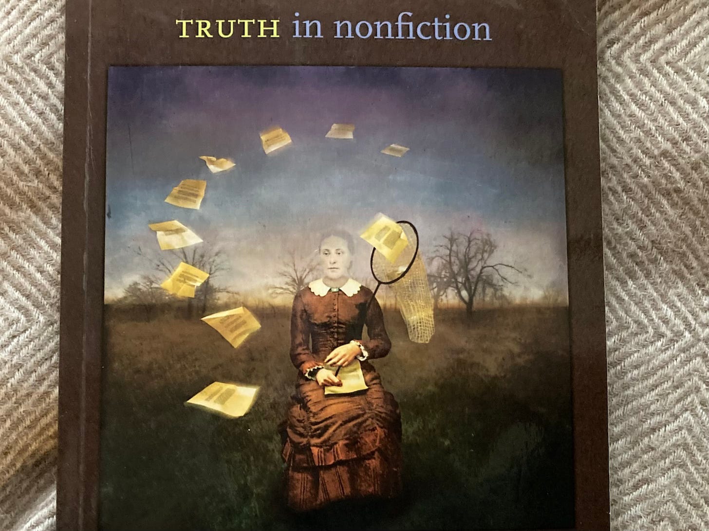 An image of a book with the title Truth in Nonfiction