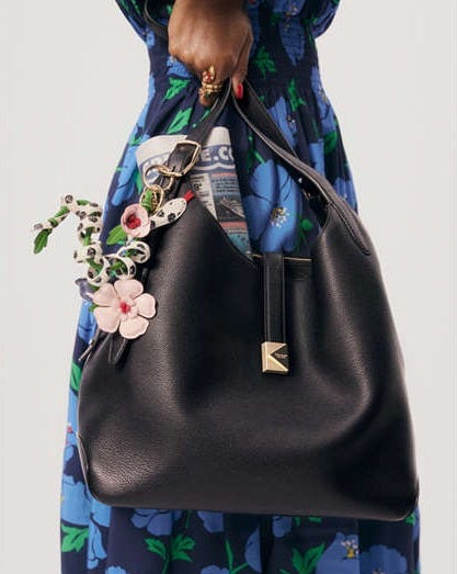 Kate Spade,Deco Large Shoulder Bag,Shoulder Bag,Casual,Black