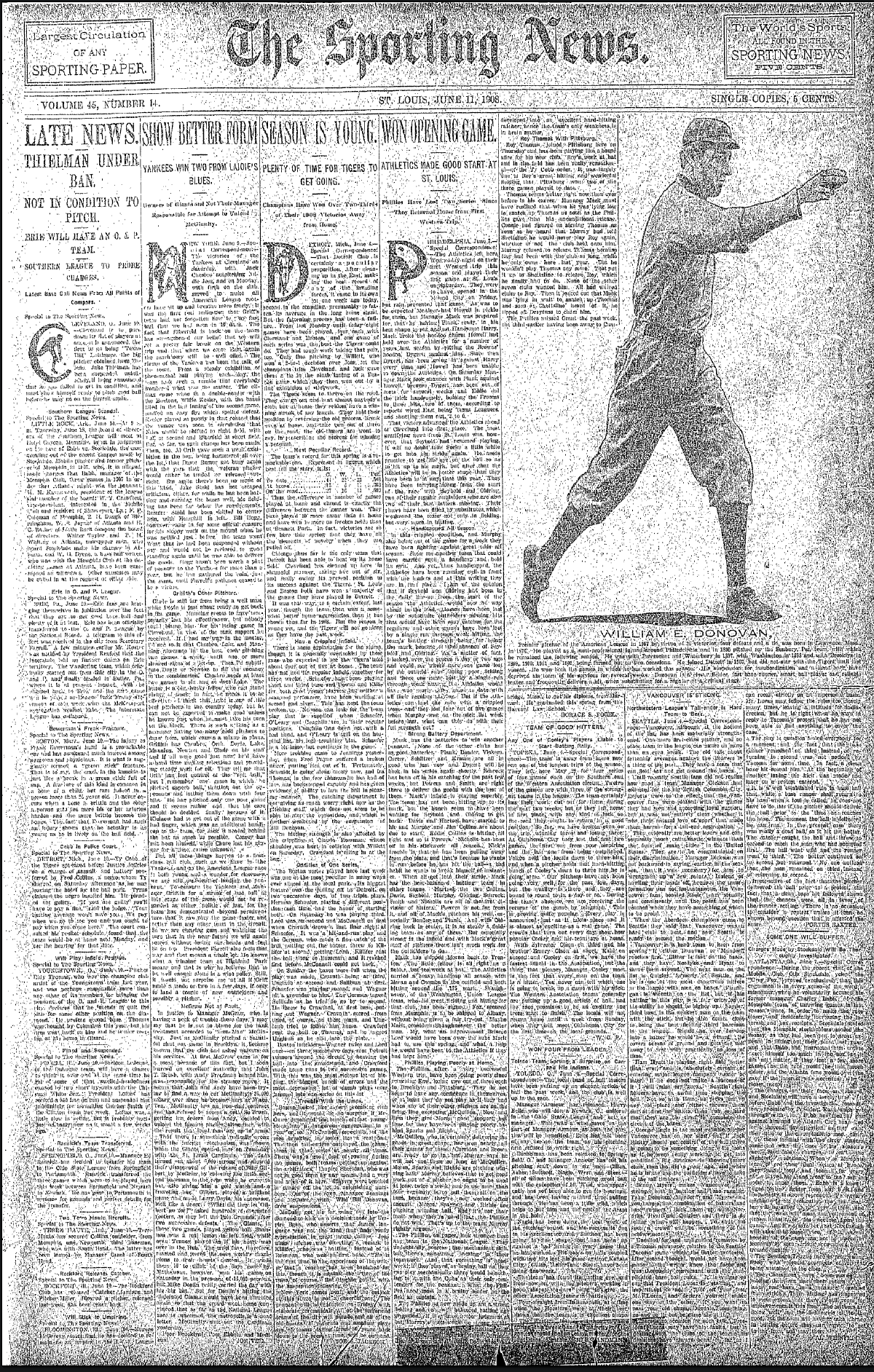 1908 The Sporting News