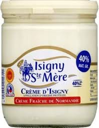 Isigny Ste Mère Crème fraîche d'Isigny AOP - Le pot de 40cl ...