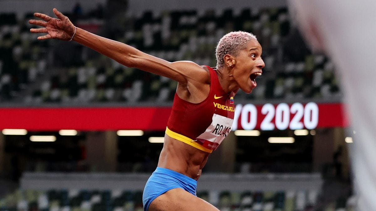 Tokyo 2020 - Venezuela's Yulimar Rojas smashes triple jump world record  with stunning leap for Olympic gold - Eurosport