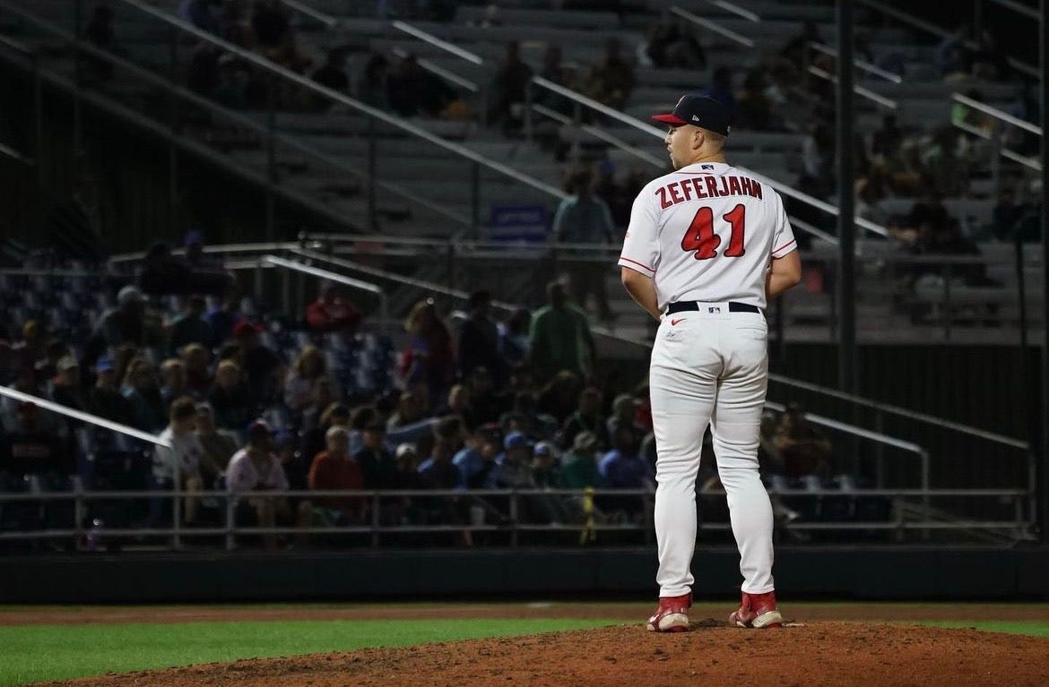Red Sox Prospect Ryan Zeferjahn Sets Sights on Command and Consistency for  2024