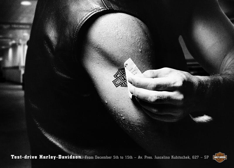 Harley-Davidson: Tattoo • Ads of the World™ | Part of The Clio Network