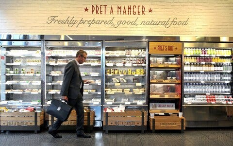 Pret’s prices have skyrocketed during a general, nationwide rise in food costs