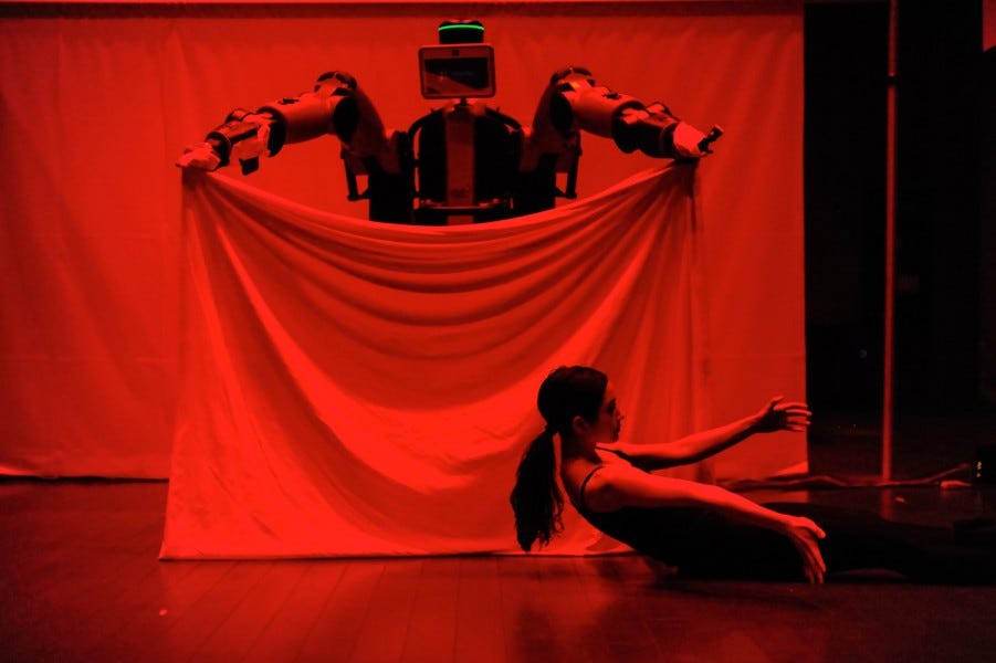 Catie Cuan pioneering Choreorobotics, or the field of dance and robotics.
