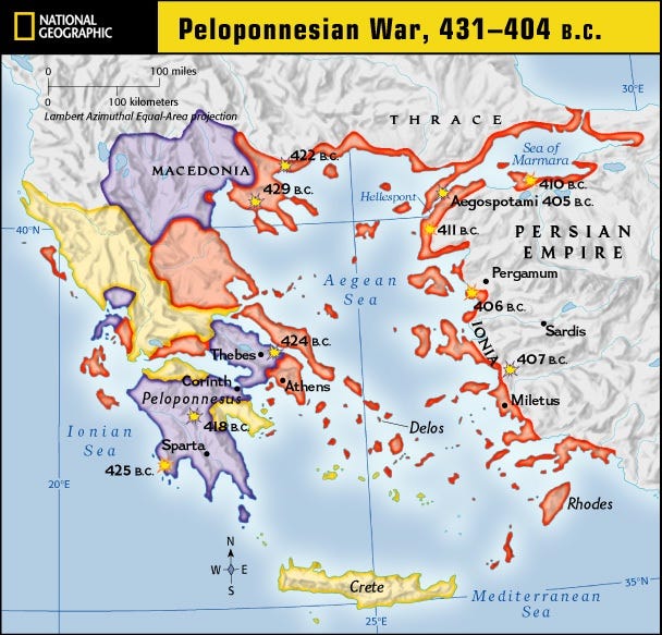 Peloponnesian Wars--ICE