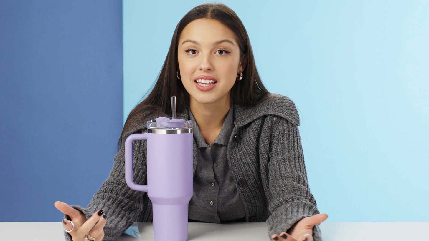 Olivia Rodrigo Revealed the TikTok-Beloved Cup She Can't Live Without | GQ
