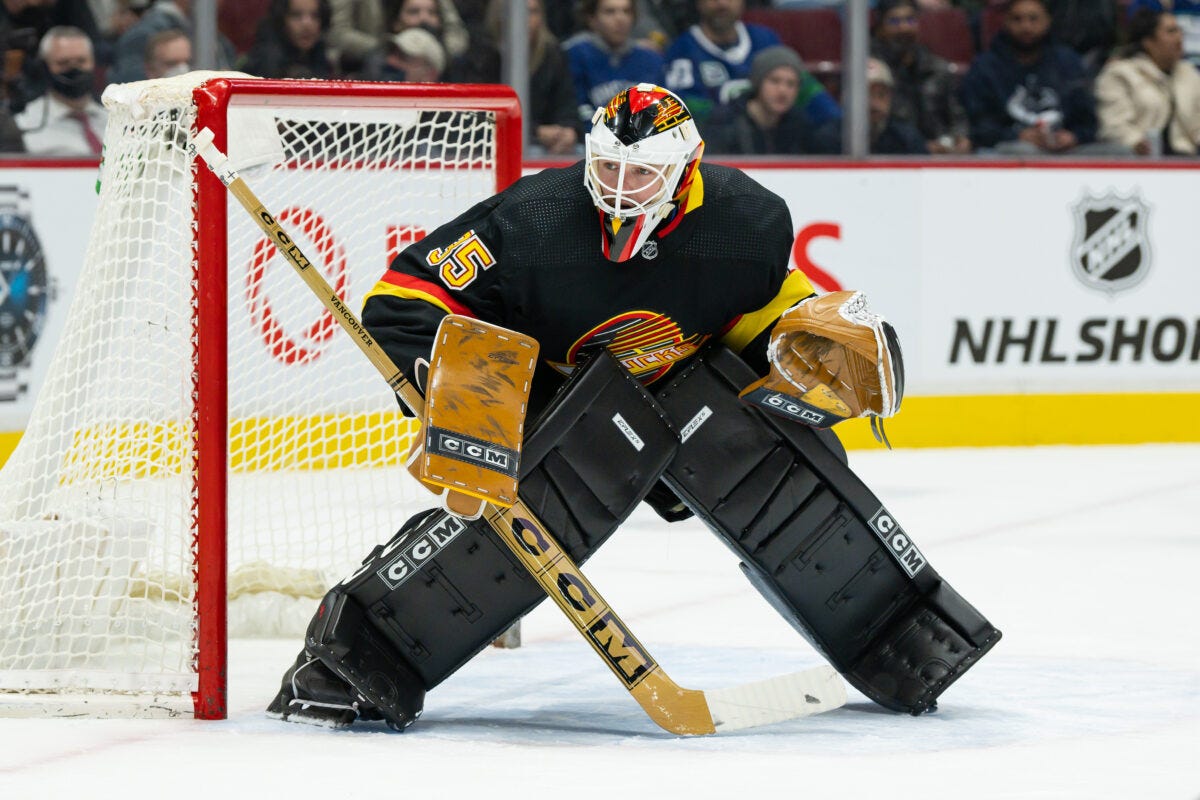 Thatcher Demko Vancouver Canucks