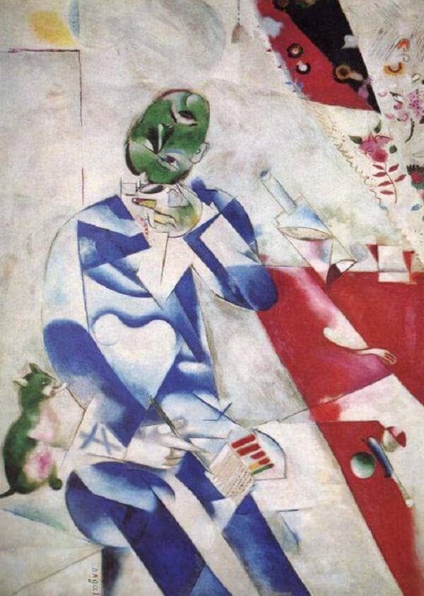 The Poet, 1912 by Marc Chagall The Poet, 1912 by Marc Chagall
