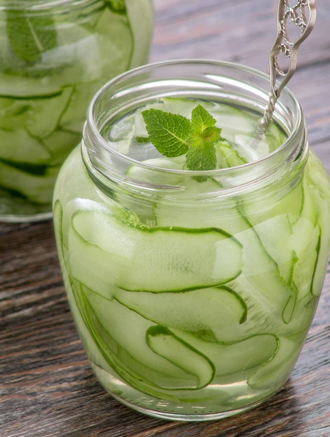 cucumber ginger lemonade