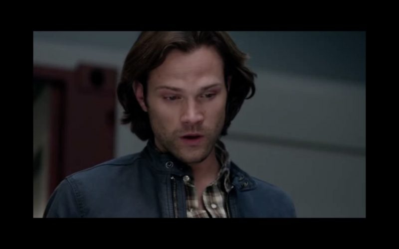 supernatural the raid sam winchester mouth open for dean 1214