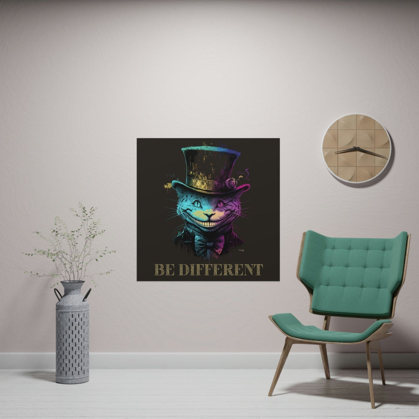 Be Different Matte Paper Poster