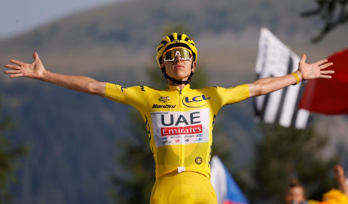 Pogačar Sets Another Record Up Couillole | Tour de France 2024 Stage 20 -  Lanterne Rouge