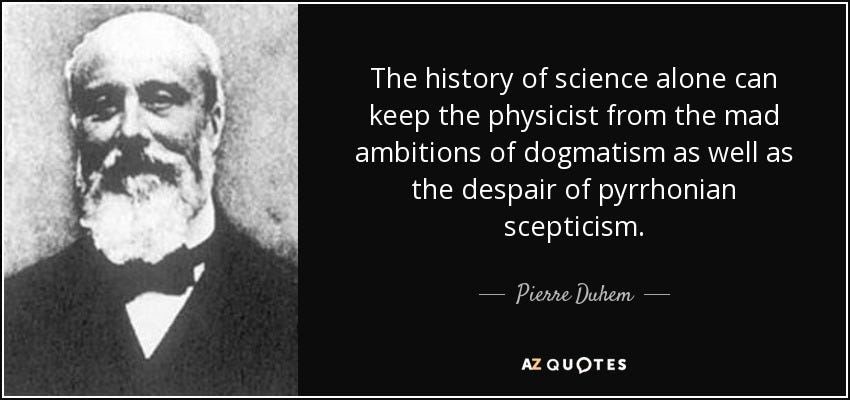 QUOTES BY PIERRE DUHEM | A-Z Quotes