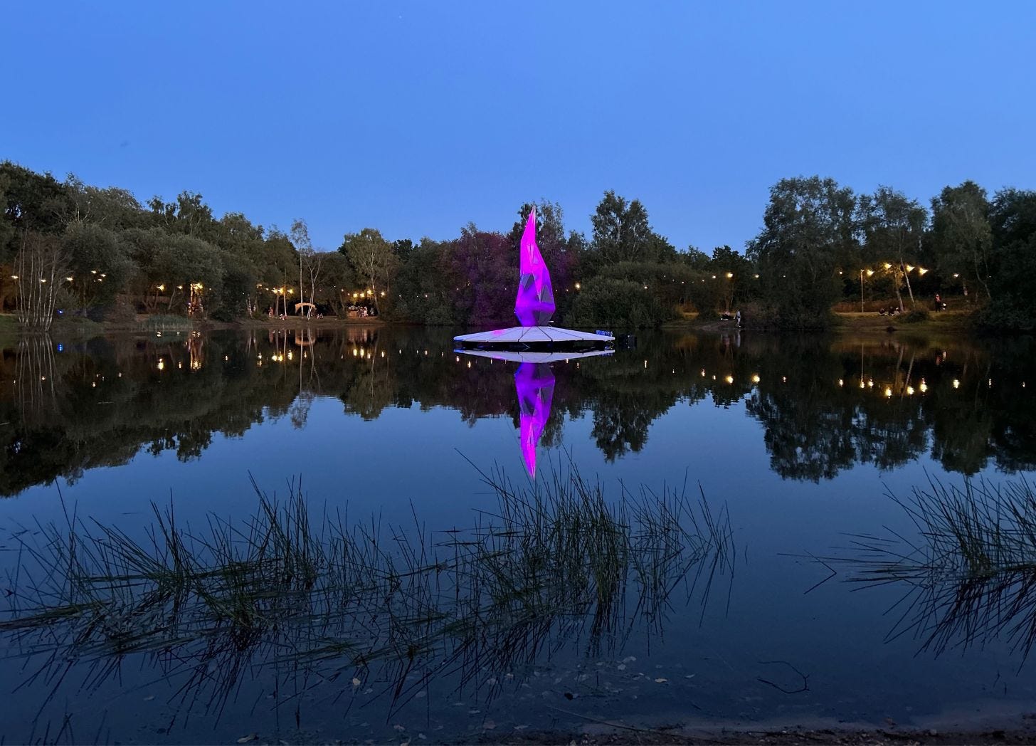 Lake at Lost Village