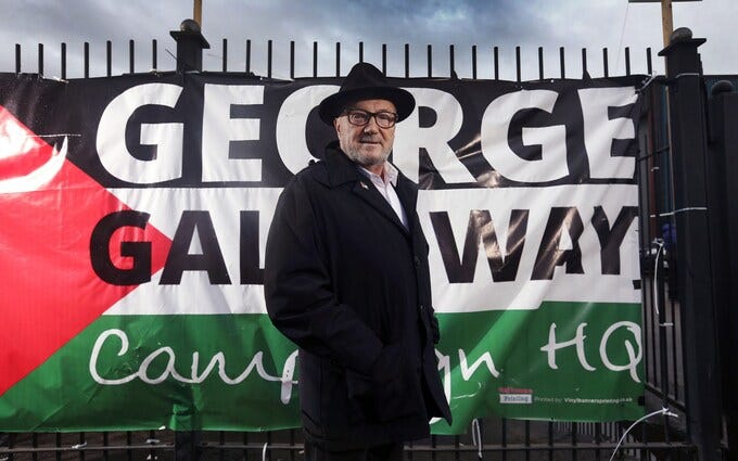 Gaza George' Galloway washes away his past – and almost two decades of  Labour rule in Rochdale
