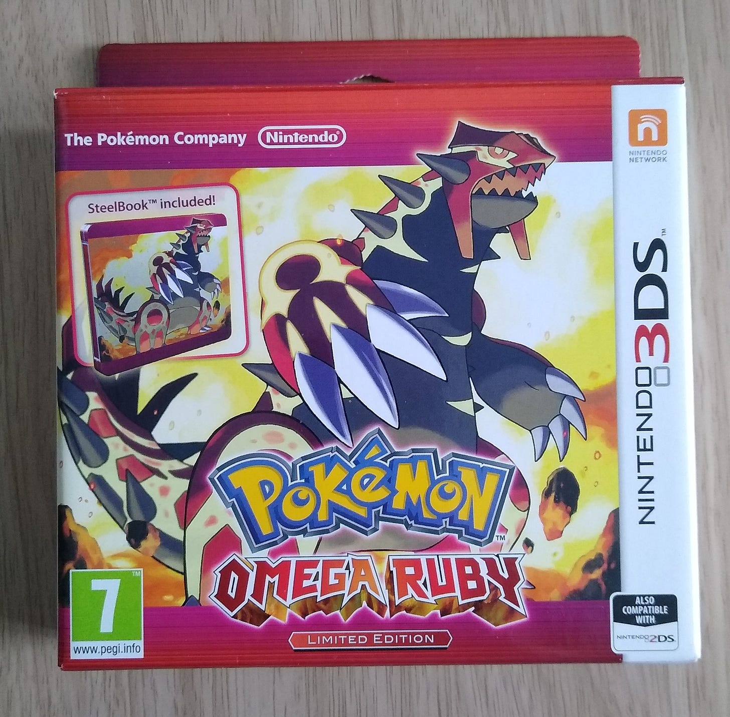 My copy of Pokémon Omega Ruby