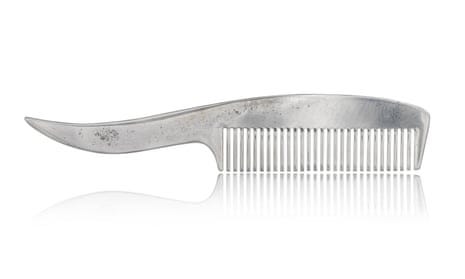 The show must go on … the silver moustache comb from the Sotheby’s auction, Freddie Mercury: A World of His Own.
