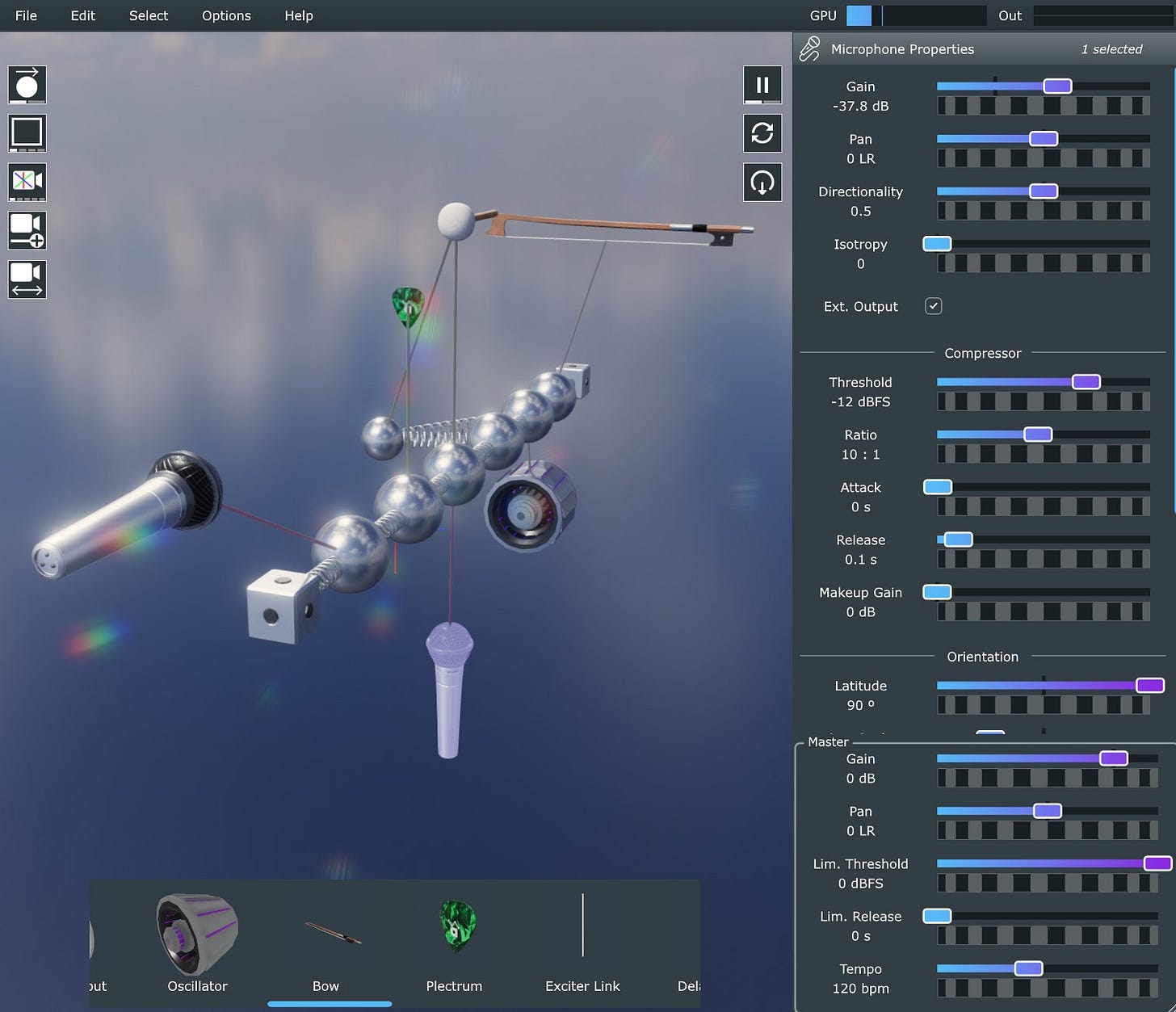 Anukari 3D Physics Synthesizer