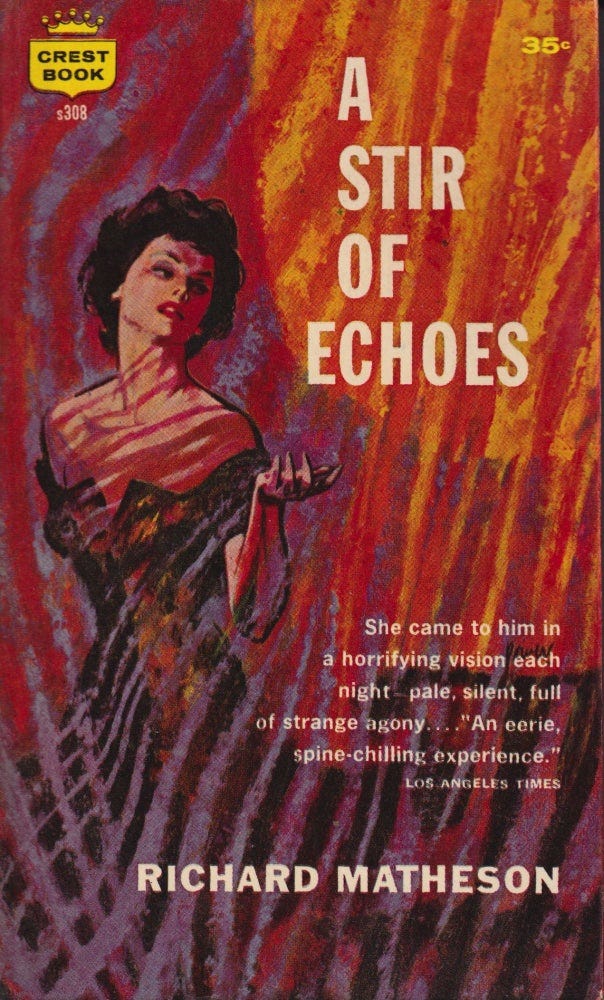 A Stir of Echoes by Richard Matheson on Ziesing Books