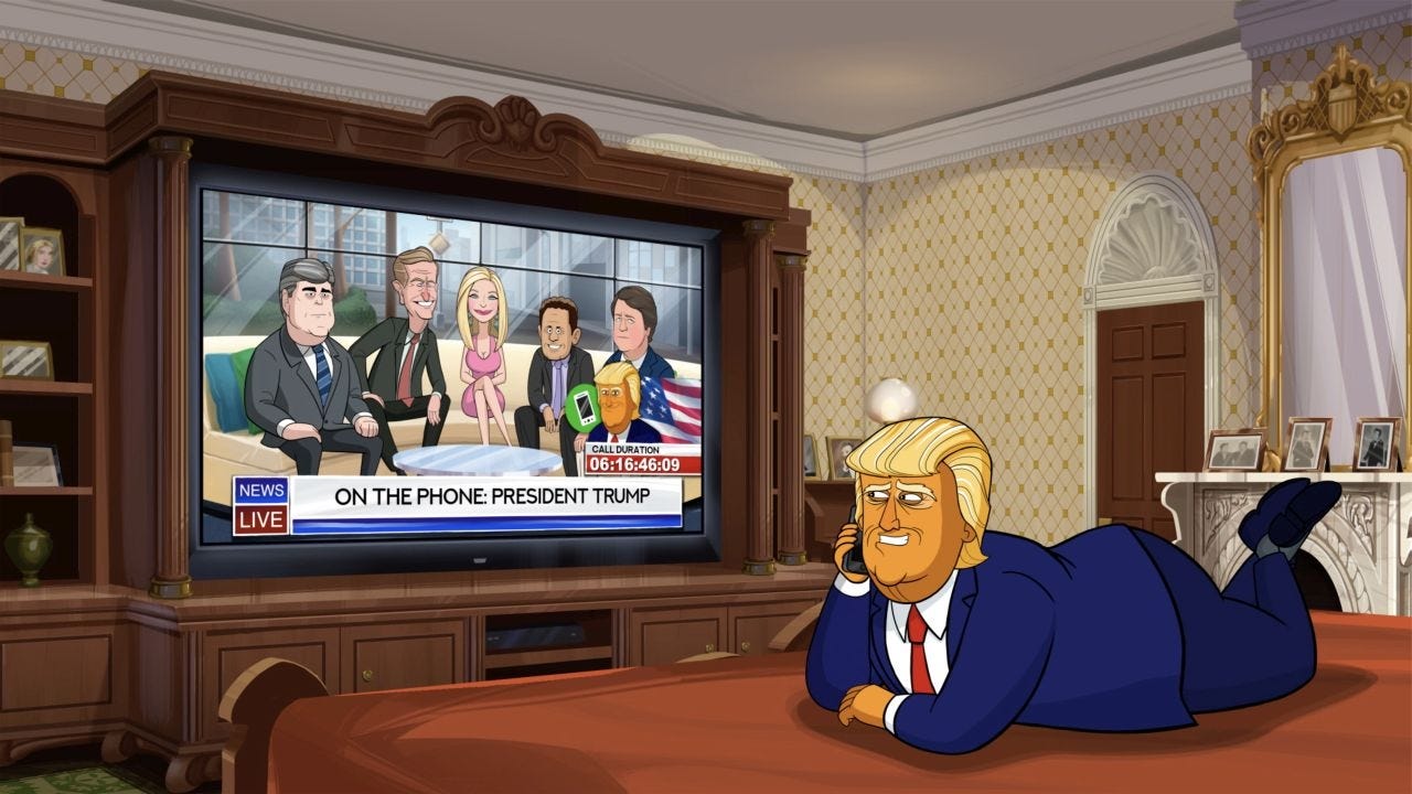 The Catharsis of Voicing Donald Trump in 'Our Cartoon President' |  Animation World Network