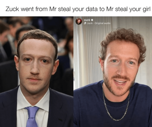 Zuck has to let that beard grow : r/Funnymemes