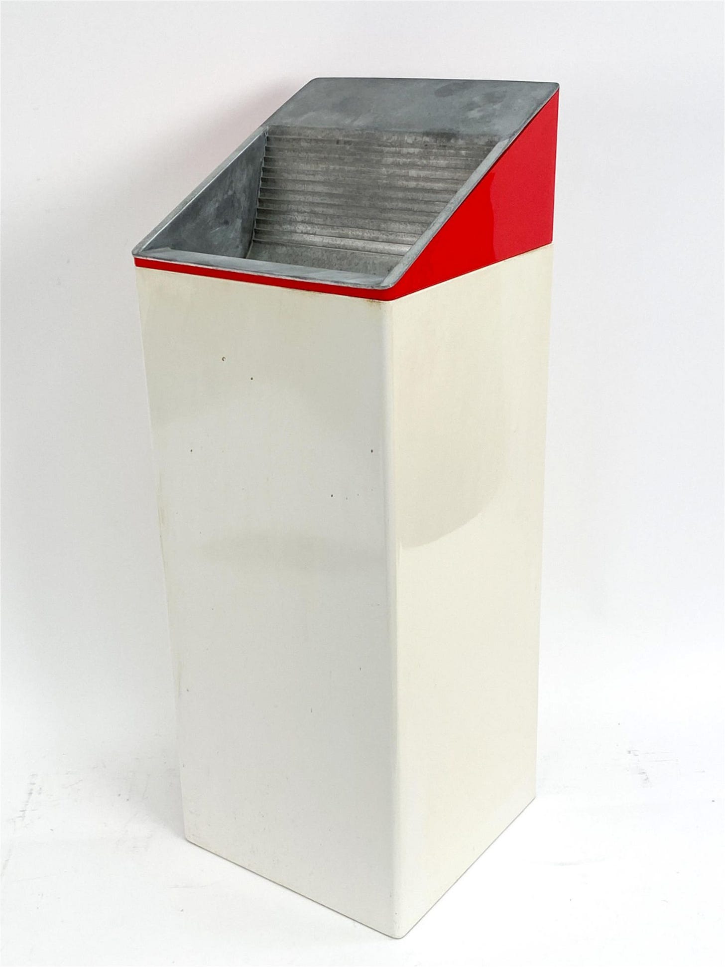 VINTAGE KARTELL STANDING WASTE BASKET