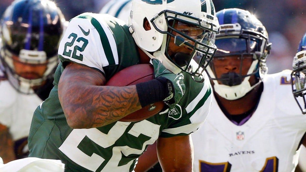 NFL Winners and Losers Week 8: Matt Forte wins for Jets 2016 images