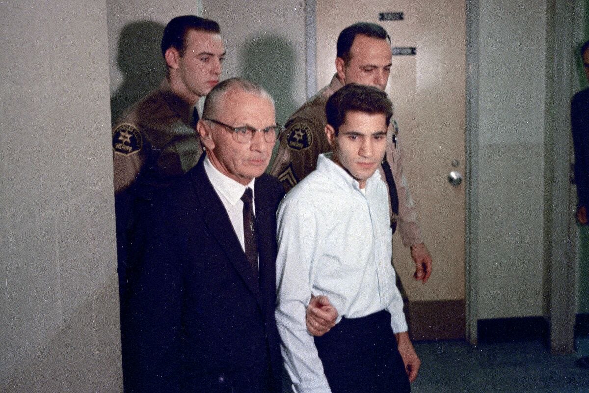 Sirhan Sirhan, RFK killer, denied parole by California board - Los Angeles  Times