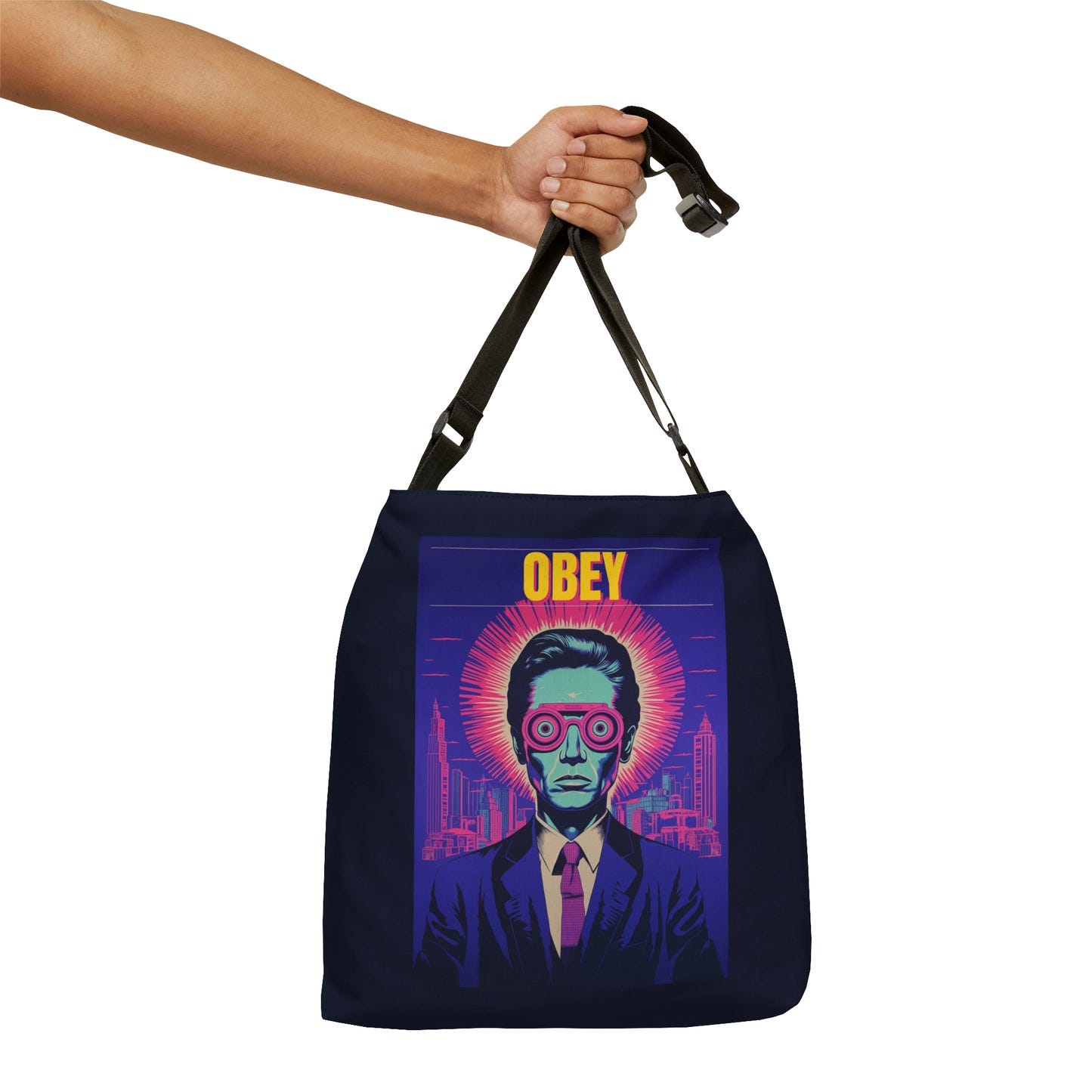 OBEY Adjustable Tote Bag