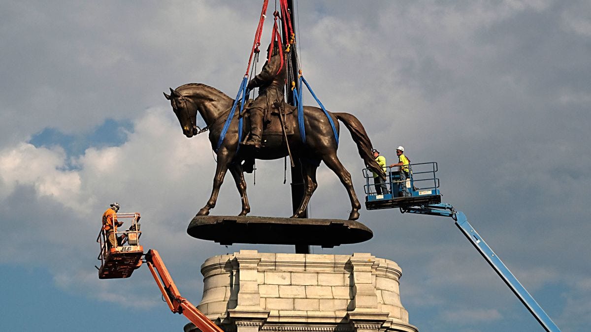 73 Confederate monuments were removed or renamed last year, report finds |  CNN