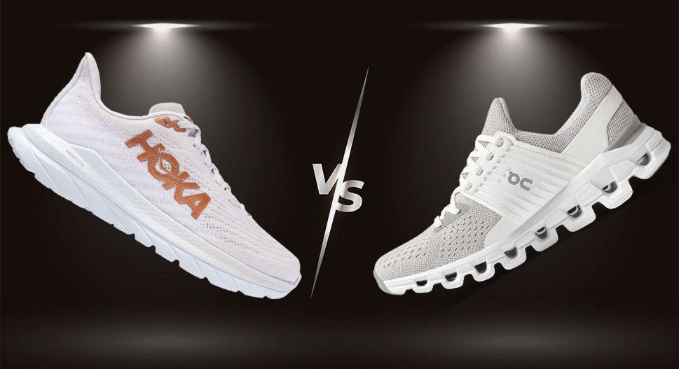 On Running shoes vs. Hoka One One | The Sports Edit