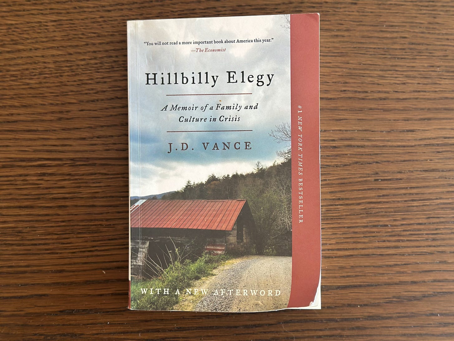 Hillbilly Elegy by JD Vance