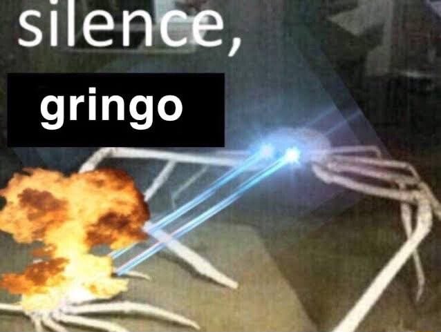 Silence, gringo - iFunny Brazil