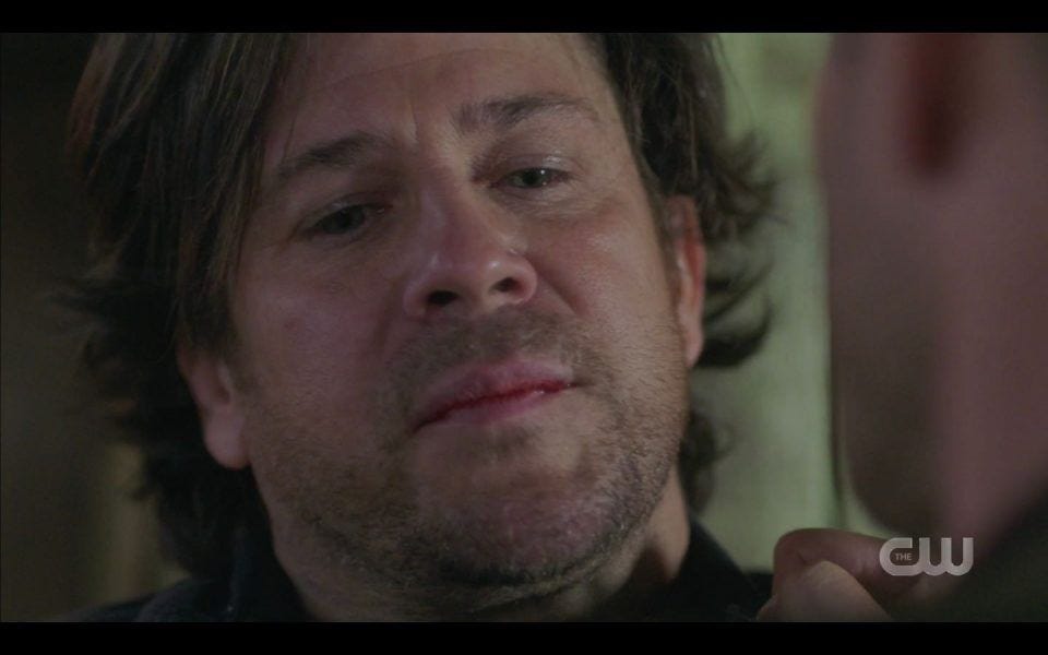 Christian Kane strangled by Dean Winchester SPN Last Call