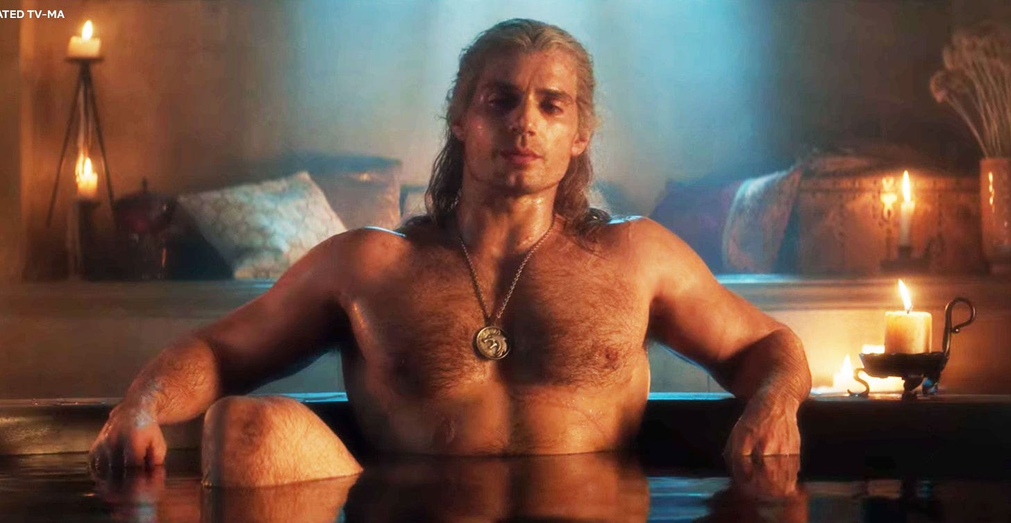 Henry Cavill Dehydrates Himself for Shirtless Scenes on The Witcher