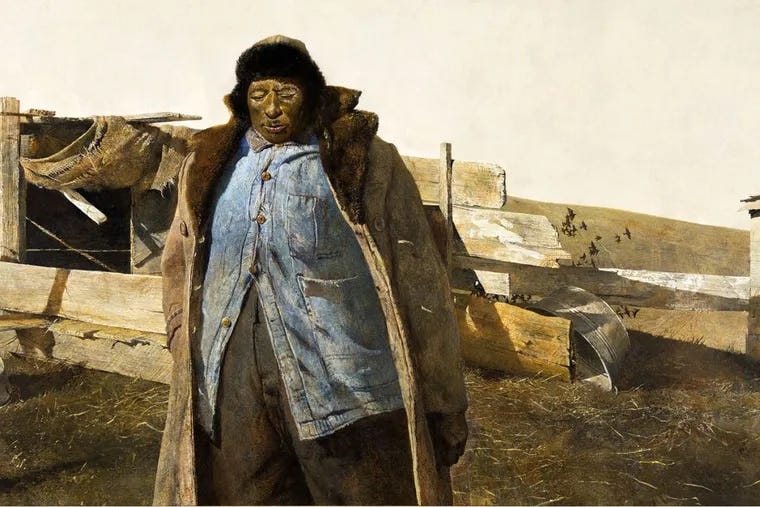Brandywine explores Andrew Wyeth's oft-overlooked role as chronicler of  black life in Chadds Ford