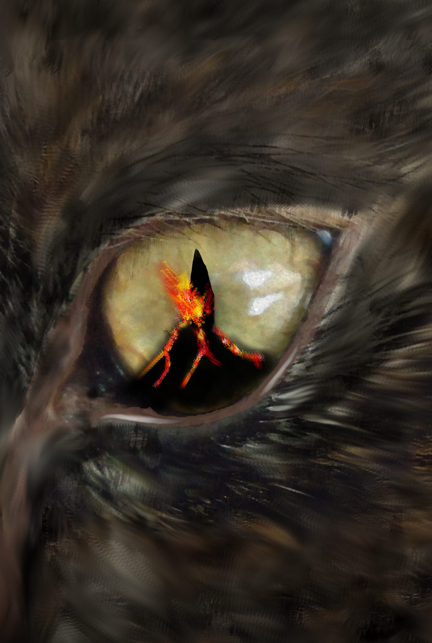 Cat's Eye volcano 