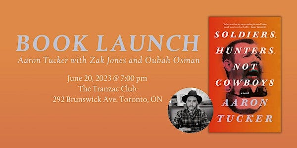 Book Launch for Soldiers, Hunters, Not Cowboys By Aaron Tucker