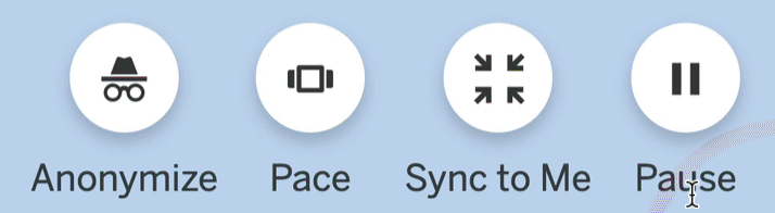 A teacher clicks “Sync to Me” among a panel of teacher features.