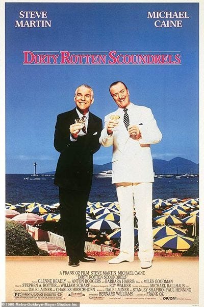 dirty rotten scoundrals movie