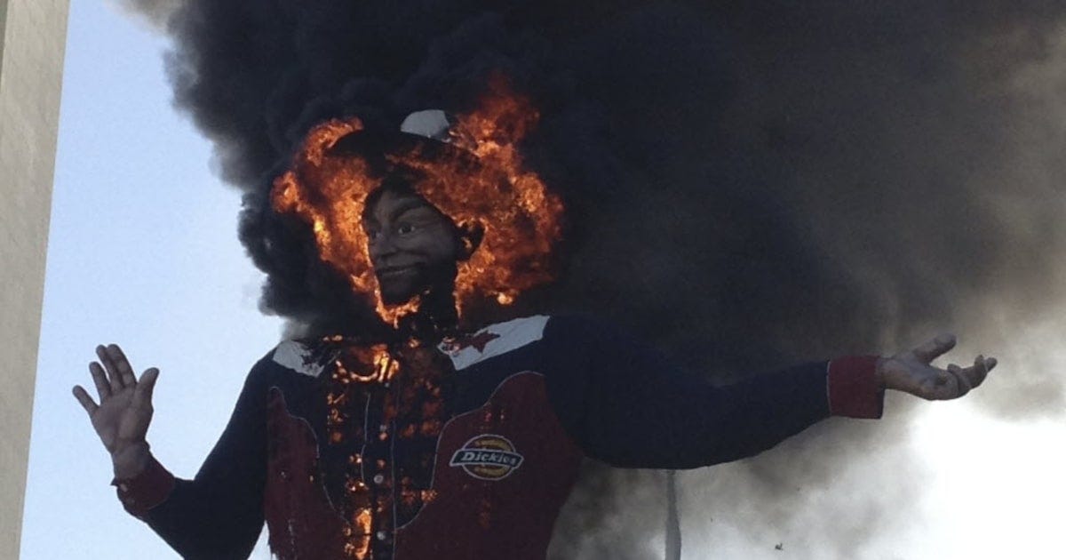 10 years ago, fans mourned the fiery demise of Big Tex, a State Fair icon  since 1952