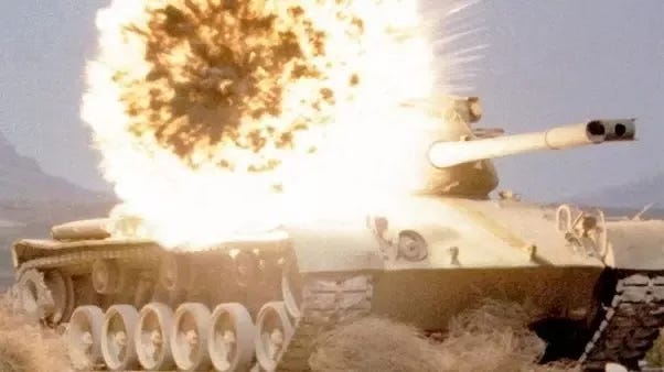 Can a 155mm HE shell destroy an MBT with a direct hit in the front? - Quora