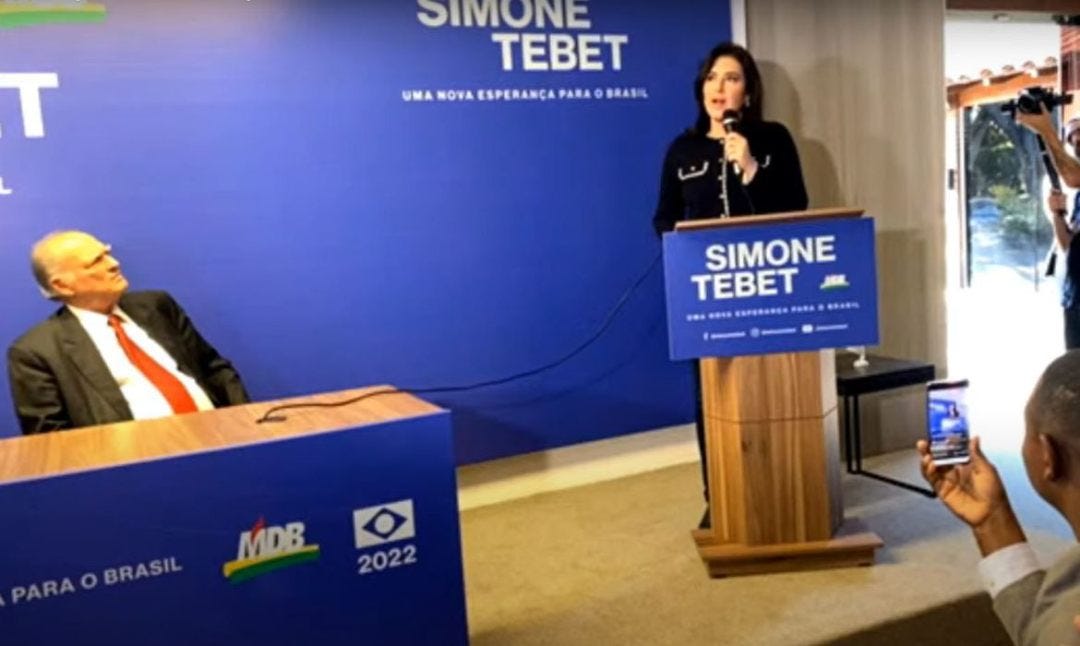 Qual o sentido da candidatura de Simone Tebet?