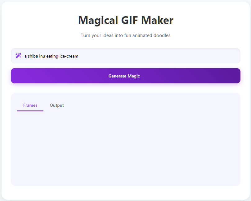 Magical GIF Maker Starter App