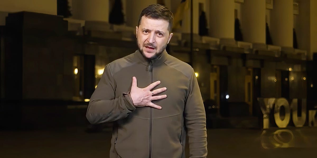 I Don't Cry Anymore,' Zelenskyy Says of the Toll of Russian Invasion -  Business Insider