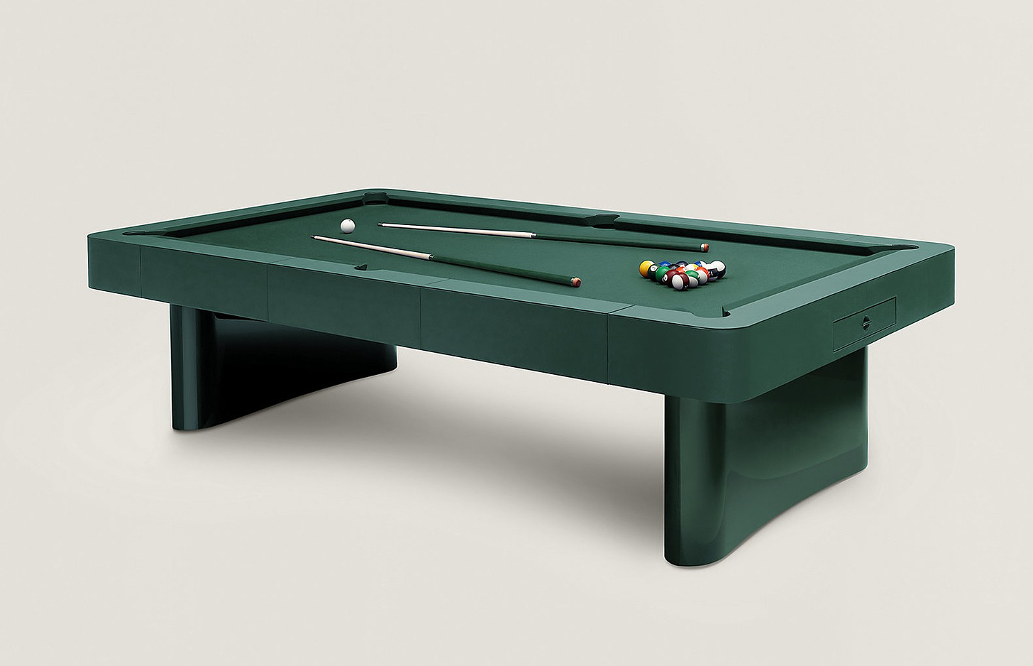 View: front, Off Piste 8 feet American pool table